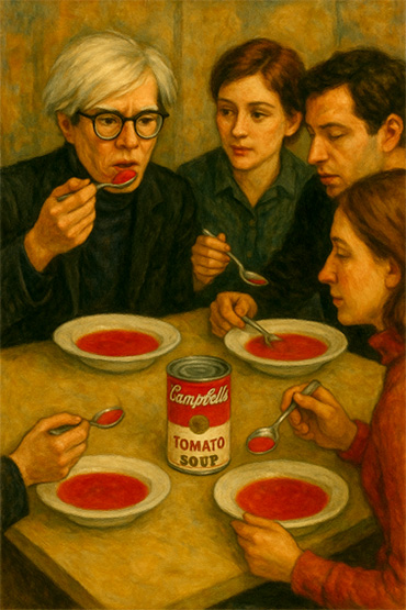 Menu Andy Warhol